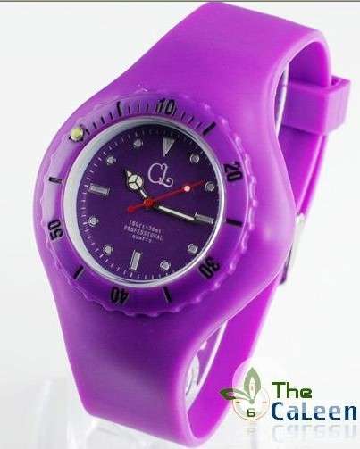 silicone RUBBER sport  Wrist quartz Watch Fashion Unisex