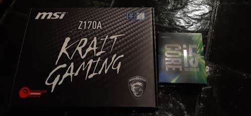 i5 6600K, Z170A Krait Motherboard and Corsair H100i GTX
