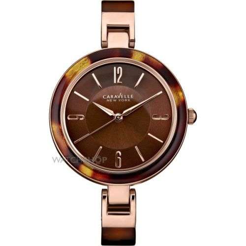CARAVELLE NEW YORK LADIES' BANGLE WATCH