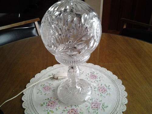 Beautiful glass lamp