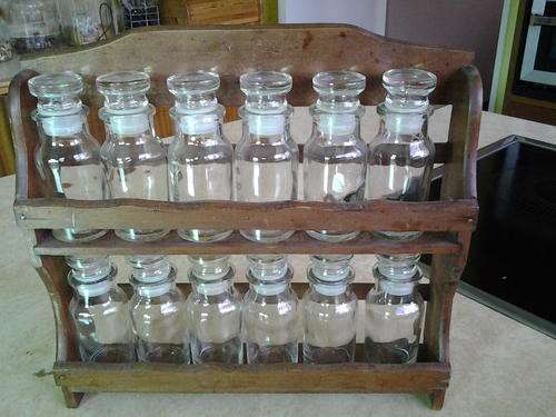 Gorgeous spice rack