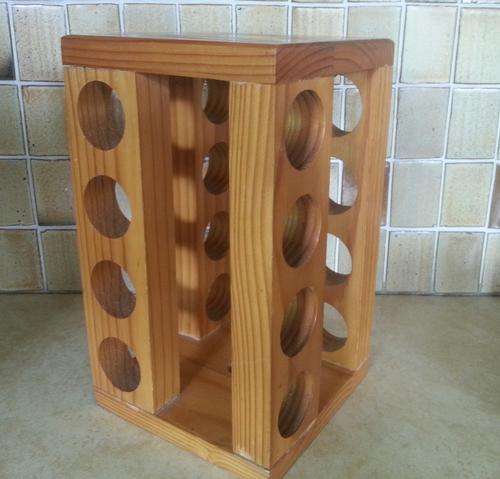 Wooden spice rack