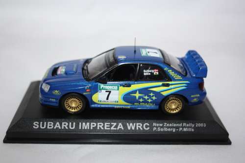 Subaru Impreza WRC Die Cast Rally Model Car.