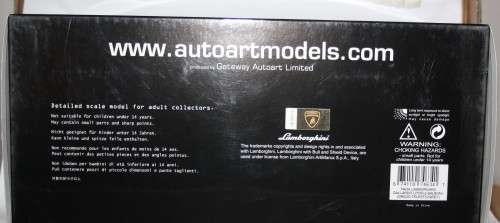 Lamborghini Gallardo LP550-2 Valentino Balboni Edition - Autoart 1/18