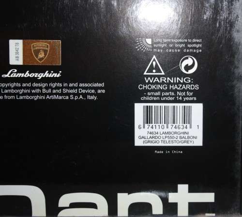 Lamborghini Gallardo LP550-2 Valentino Balboni Edition - Autoart 1/18
