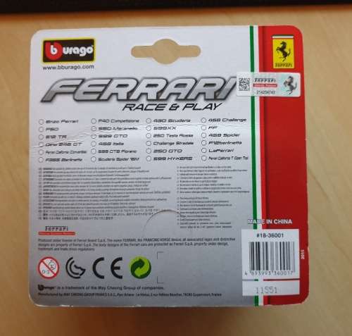 Ferrari Scuderia Spider 16M