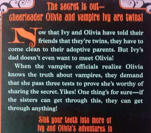 My sister the vampire: Re-vamped!- Sienna Mercer