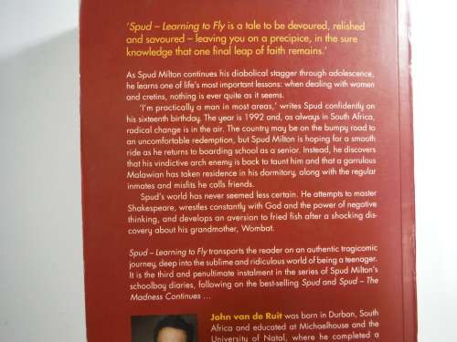 Spud- Learning To Fly by John Van De Ruit