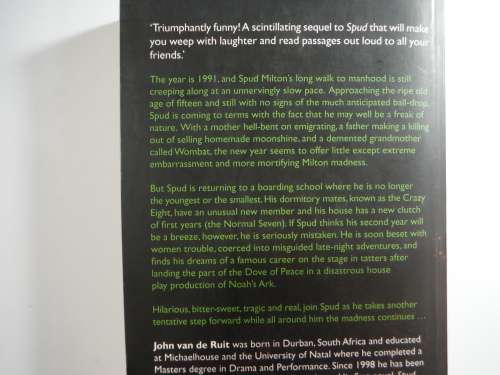 Spud: The Madness Continues- John van de Ruit