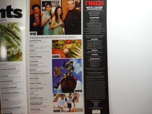 Neo- UK`s Only Anime, Manga and Asian Film Magazine