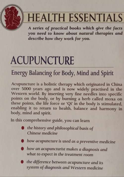 Accupuncture- Energy balancing for body, mind and spirit: Peter Mole