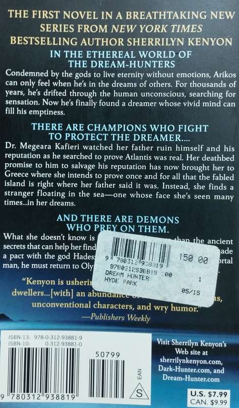 The dream hunter: Sherrilyn Kenyon