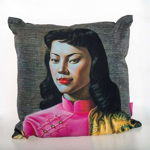 Tretchikoff 'Miss Wong' Cushion Cover