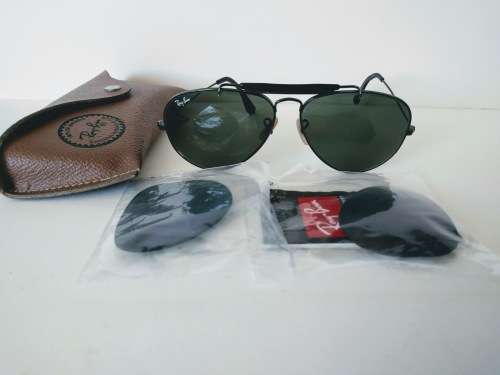 Vintage Ray Ban Outdoorsman Aviator + Set Brand New Spare Ray Ban Lenses