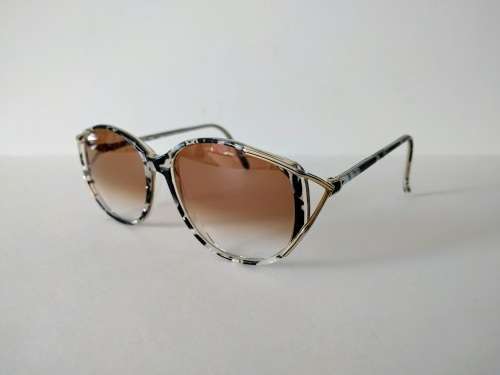 Vintage Cat Eye Sunglasses - New UV Lenses