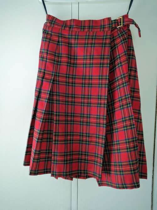 Early 90's Daniel Hecther Paris Wool Blend Kilt