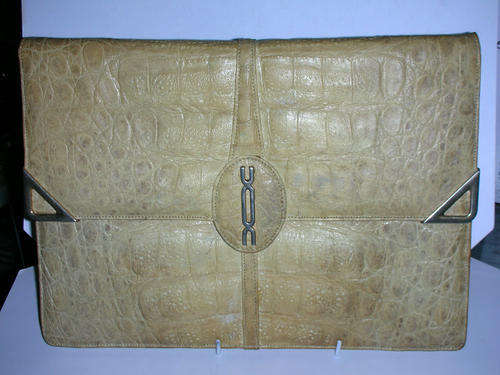 Crocodile Skin Handbag by Cape Cobra