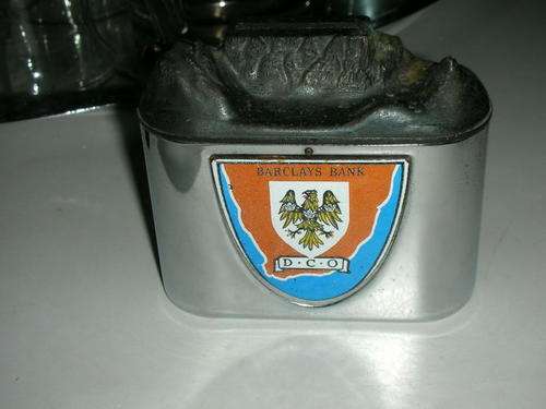 1968 Barclays DCO Chrome Savings Bank/Money Box