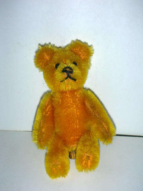 Vintage Schuco Germany Mohair Yes/No Tricky Bear 9.5 cms