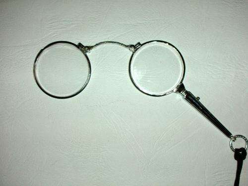 Art Deco Chrome Plated Lorgnette
