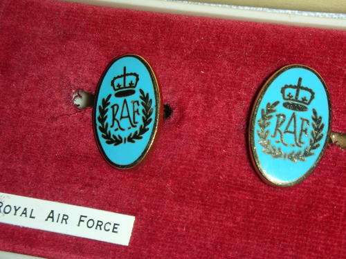 Royal Air Force Cufflinks Mint Condition