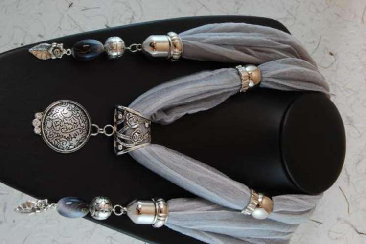 Designed Jewelled Scarves
