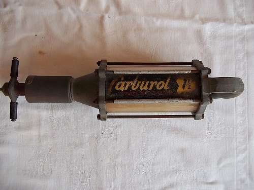 Vintage Carburol upper cylinder lubricant gun