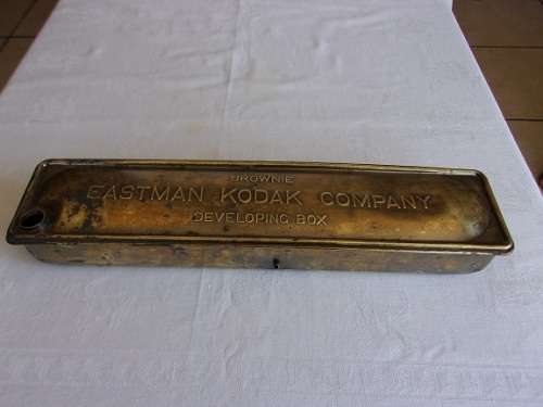 Rare antique Eastman Kodak Company Brownie Developing Box