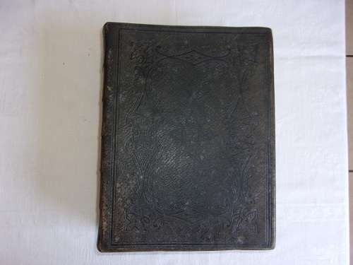 Antique leather bound family Bible