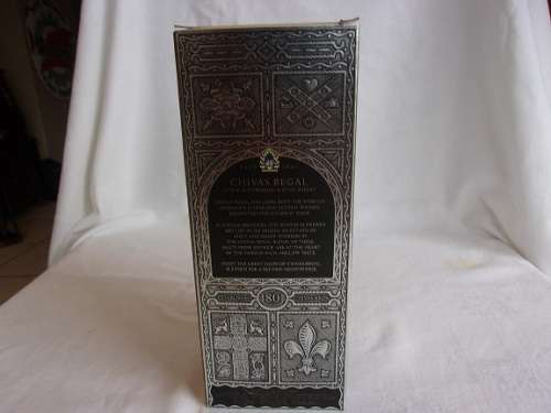 Bottle of Chivas Regal 750ml 12 year whisky in box - full/sealed/box