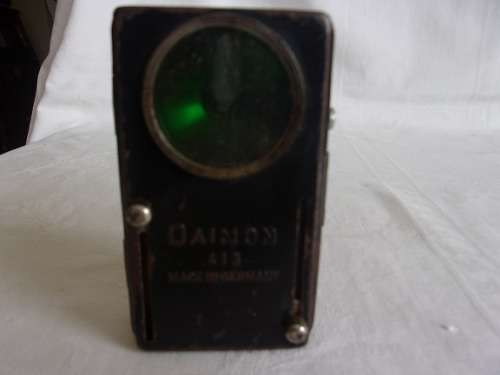 WW2 German Daimon Railroad Signal Light
