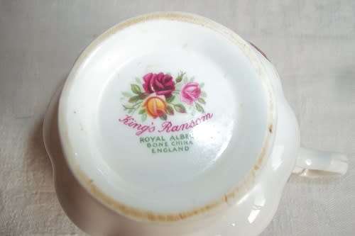 Vintage Royal Albert King's Ransom small trio - cup chipped