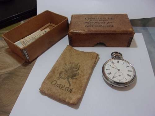 Antique .935 silver Repeater Swiss Made (Omega?) pocket watch examined by J.W. Benson