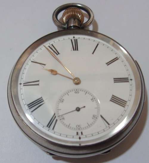 Antique .935 silver Repeater Swiss Made (Omega?) pocket watch examined by J.W. Benson