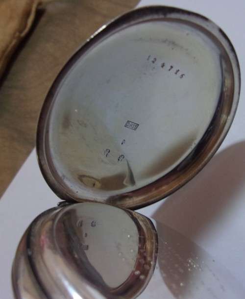 Antique .935 silver Repeater Swiss Made (Omega?) pocket watch examined by J.W. Benson