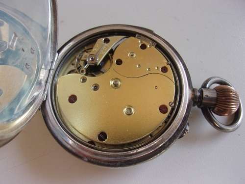 Antique .935 silver Repeater Swiss Made (Omega?) pocket watch examined by J.W. Benson
