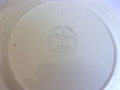 Vintage 4 piece Elijah Cotton Ltd Peter Rabbit Alphabet children's ceramic eating set