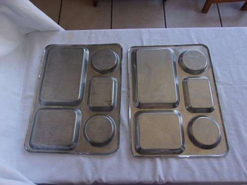 2 x Vintage SADF varkpanne (mess pans) for 1 bid