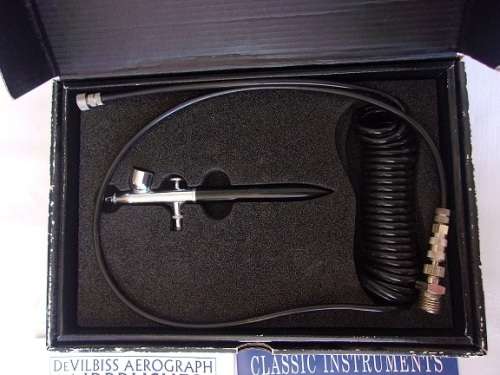Vintage DeVillbiss Aerograph Sprite Airbrush kit