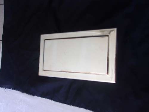 Quality vintage hallmarked A1 silver plated card box