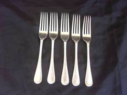 Lot of 5 Sterling silver forks - 306g