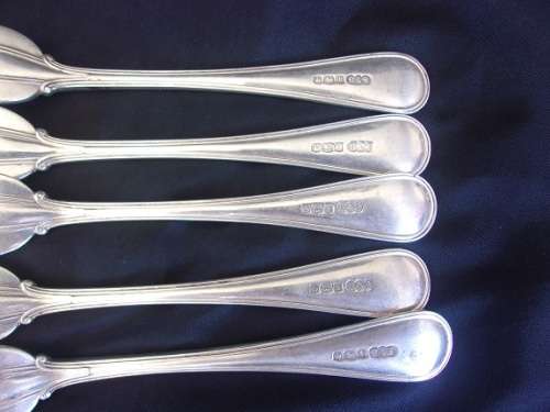 Lot of 5 Sterling silver forks - 306g