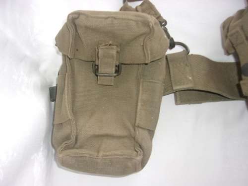 Full vintage SADF webbing
