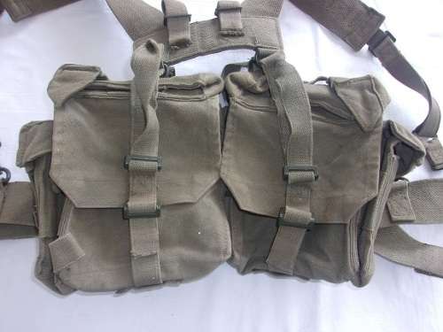 Full vintage SADF webbing