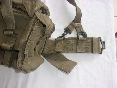 Full vintage SADF webbing