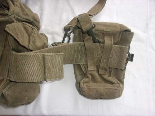Full vintage SADF webbing