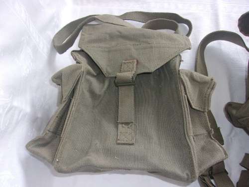 2 Vintage SADF border war bags for 1 bid