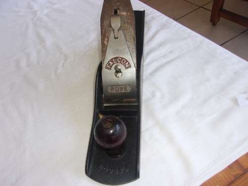 Rare vintage Falcon Pope No. F6 woodwork plane