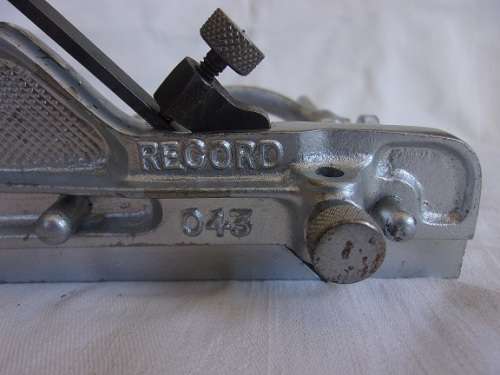 Vintage Record No. 043 plough plane