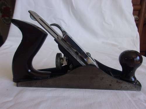 Vintage Stanley Bailey No.3 smoothing plane in original box - made in England